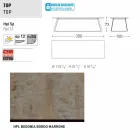 Varaschin Kolonaki Table modern trädgård i olika storlekar Viadurini