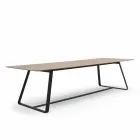 Varaschin Kolonaki Table modern trädgård i olika storlekar Viadurini