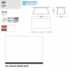 Varaschin Kolonaki Table modern trädgård i olika storlekar Viadurini