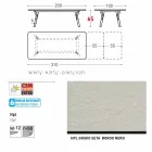 Varaschin Link tabell H 65 cm trädgård utdrag upp till 350 cm Viadurini