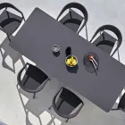 Varaschin Link tabell H 65 cm trädgård utdrag upp till 350 cm Viadurini