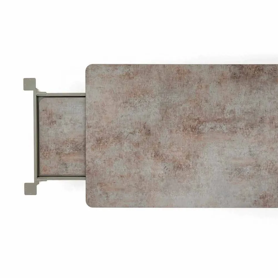 Varaschin Link tabell H 65 cm trädgård utdrag upp till 350 cm Viadurini