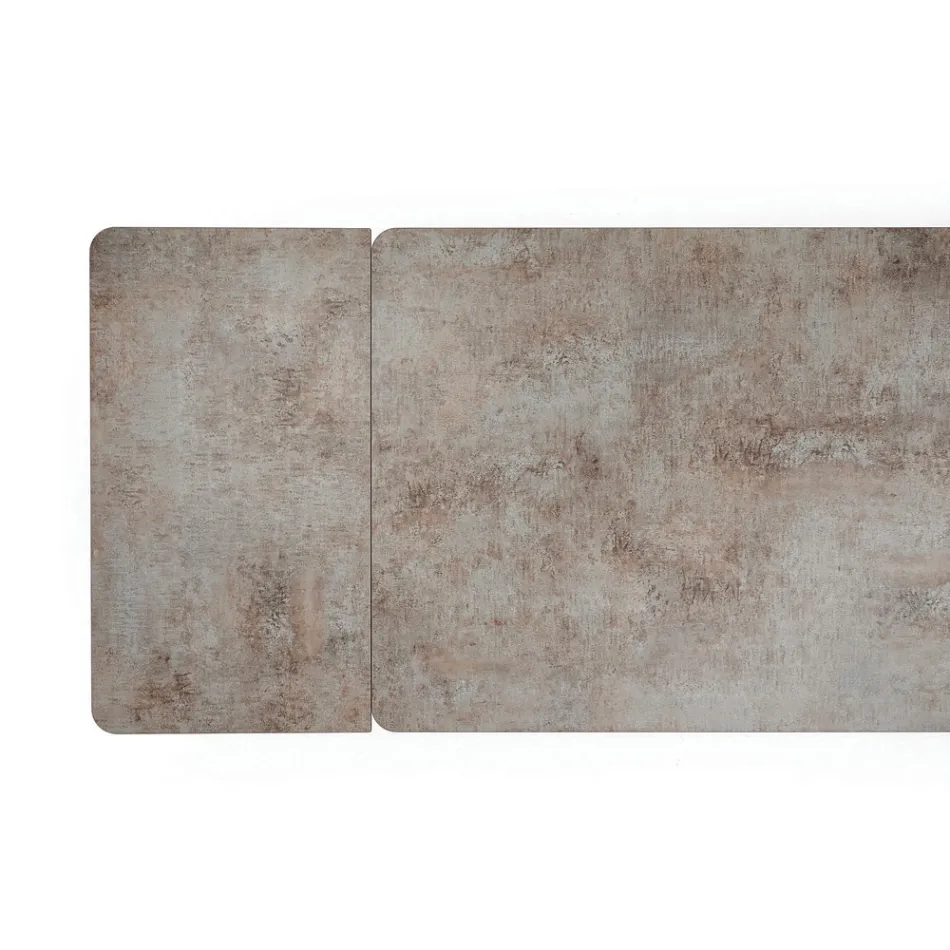 Varaschin Link modern design utdragbart trädgårdsbord, H 73,2 cm Viadurini