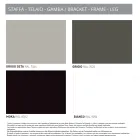 Varaschin Link modern design utdragbart trädgårdsbord, H 73,2 cm Viadurini