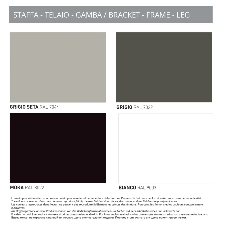 Varaschin Link modern design utdragbart trädgårdsbord, H 73,2 cm Viadurini