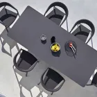 Varaschin Link Fast matbord från externa eller interna H 65 cm Viadurini