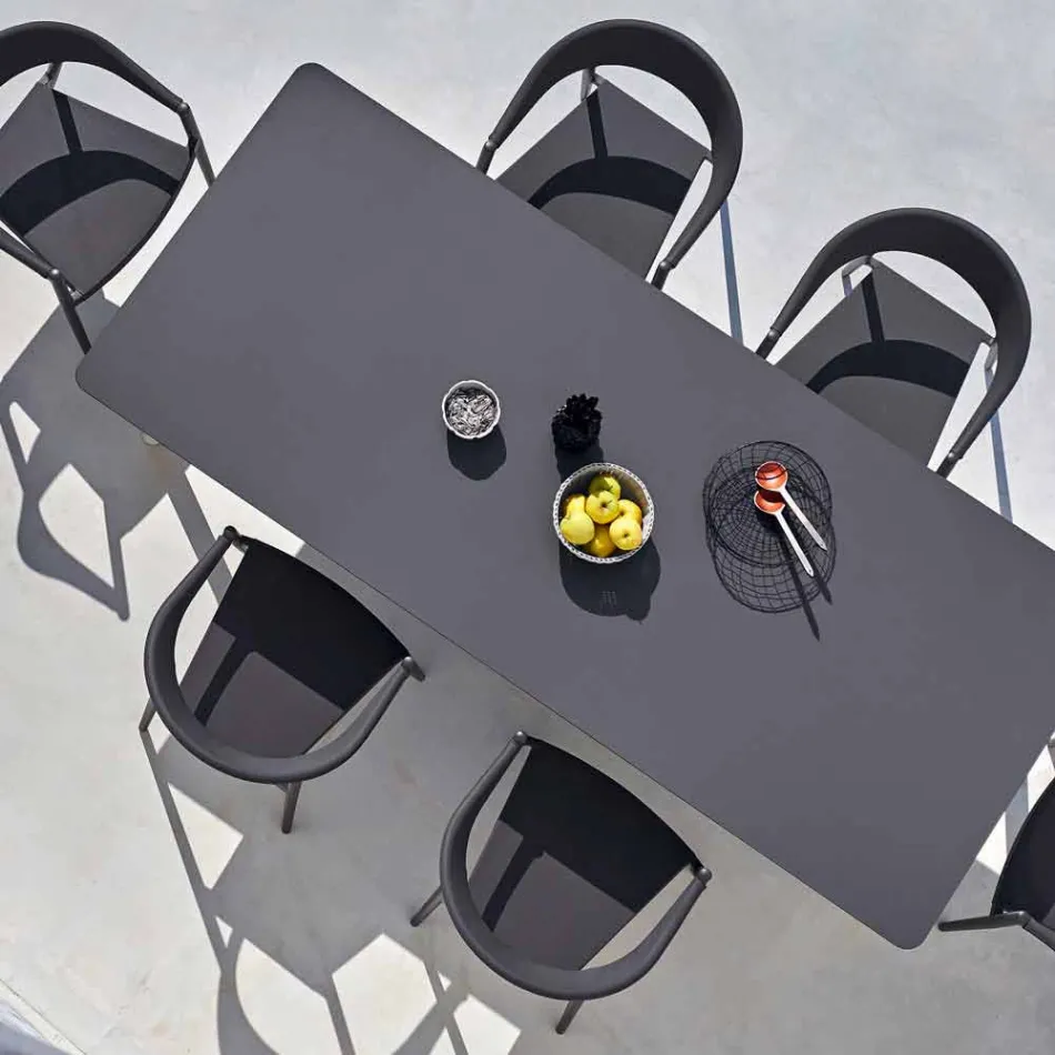 Varaschin Link Fast matbord från externa eller interna H 65 cm Viadurini