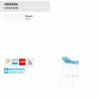 Varaschin Summer Utomhusstol i stål och tyg Viadurini