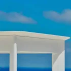 Varaschin System design utomhus soffbord i målade aluminium Viadurini