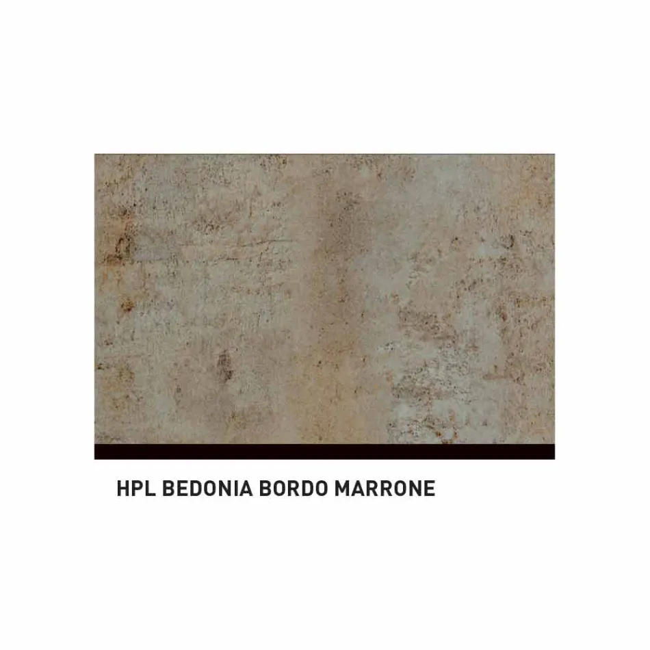 Varaschin System design utomhus soffbord i målade aluminium Viadurini