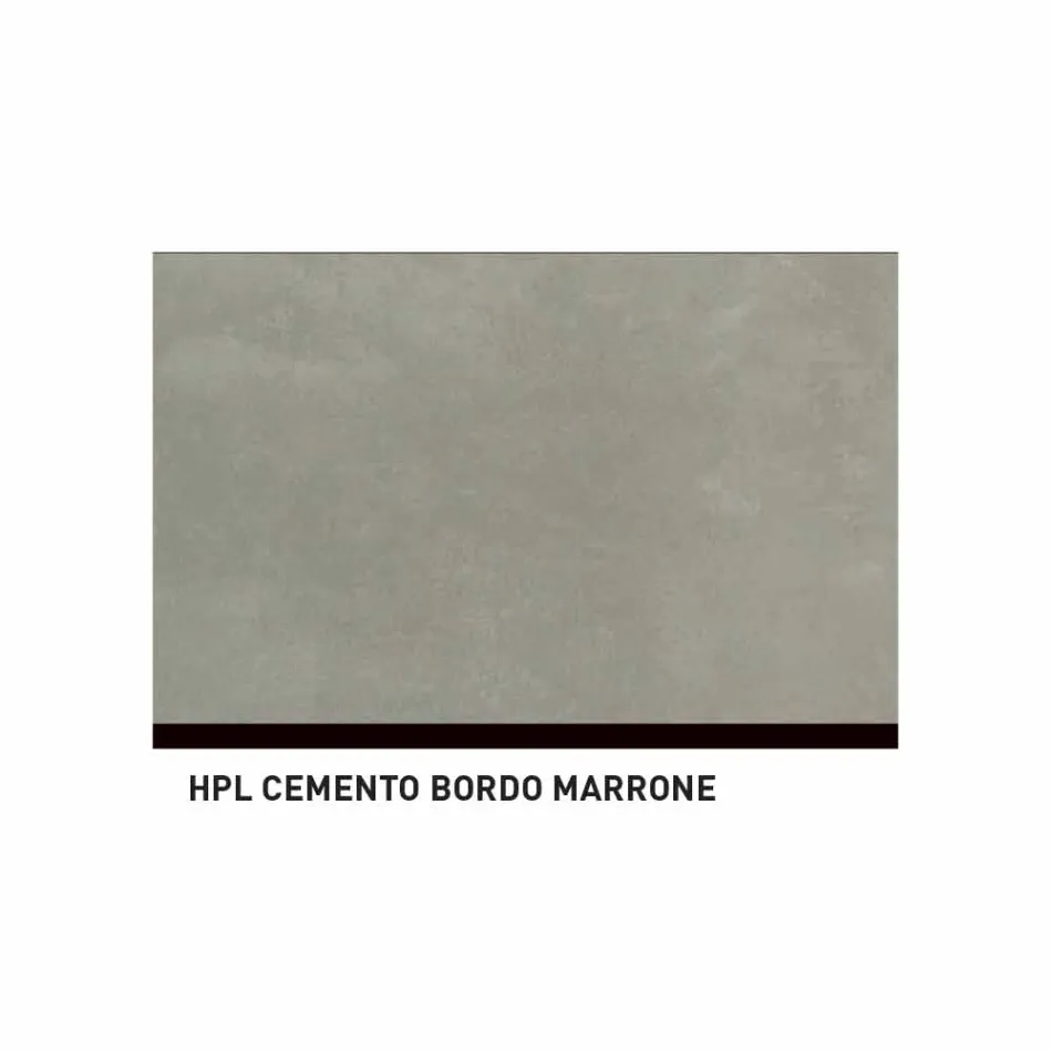 Varaschin System design utomhus soffbord i målade aluminium Viadurini