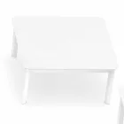 Varaschin System design utomhus soffbord i målade aluminium Viadurini