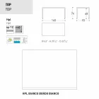 Varaschin Victor bord för att äta middag inomhus och trädgård, modern design Viadurini