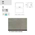 Varaschin Victor bord för att äta middag inomhus och trädgård, modern design Viadurini