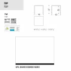 Varaschin Victor bord för att äta middag inomhus och trädgård, modern design Viadurini