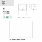 Varaschin Victor bord för att äta middag inomhus och trädgård, modern design Viadurini