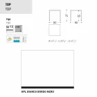 Varaschin Victor bord för att äta middag inomhus och trädgård, modern design Viadurini