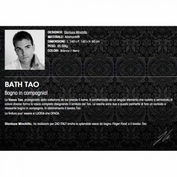 Badkar iAdamantx® Bath Tao Made in Italy
