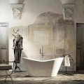 Fristående badkar i modern design produceras 100% i Ragusa Italien