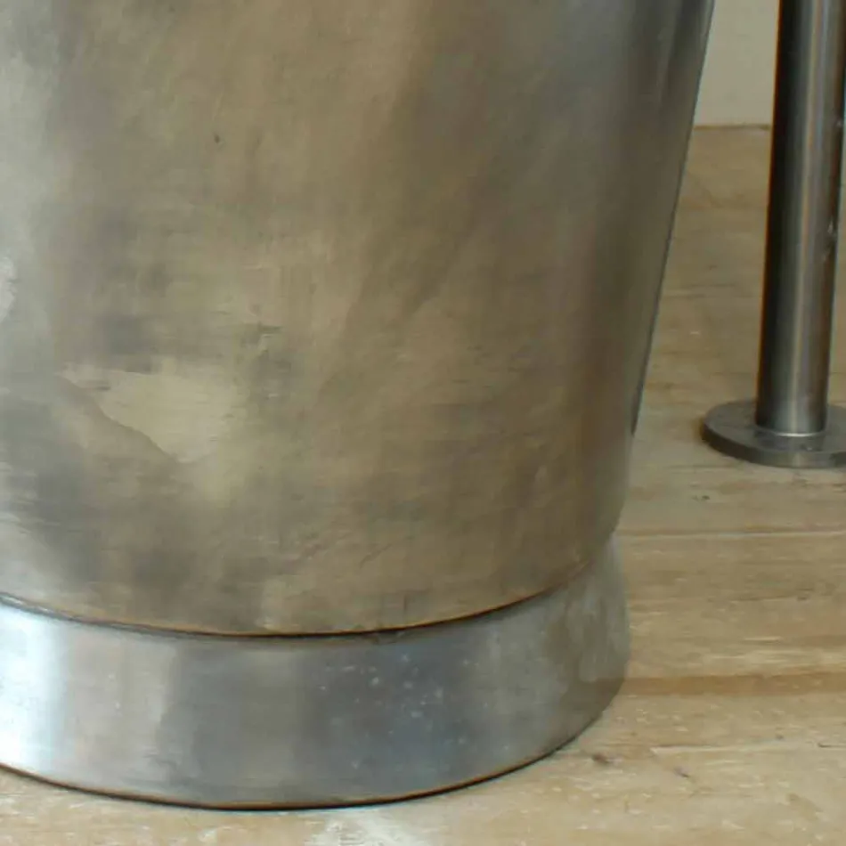 Badkar fristående kopparbadet färdigt i nickel Julia Viadurini