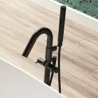 Frittstående badkar, Design Solid Surface Glossy / Matt - Veil Viadurini