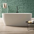 Frittstående badkar, Design i fast yta Glänsande / Matt - Velo