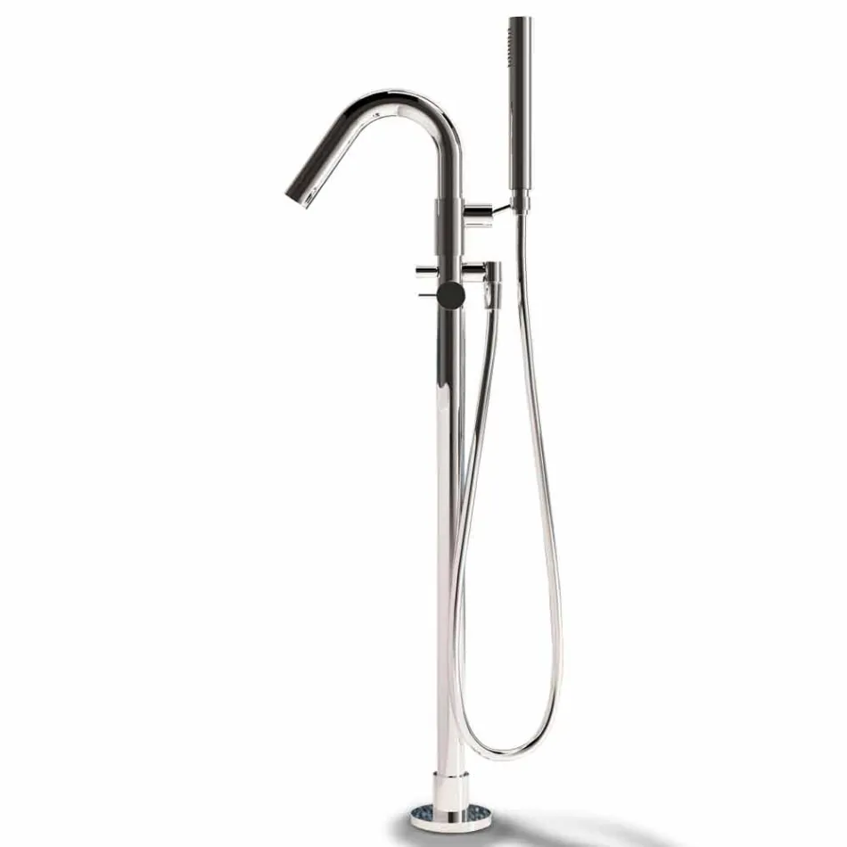 Frittstående rör, gjord i Italien, i fast yta - Flöde Viadurini