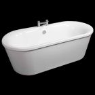 Bath vit fristående akryl 1770x820 mm i juni, modern design Viadurini