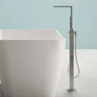 Fristående Modern Design Badrum Glansigt Vit eller Matt - Ansikte Viadurini