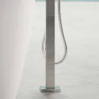 Fristående Modern Design Badrum Glansigt Vit eller Matt - Ansikte Viadurini