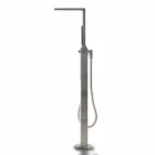 Fristående Modern Design Badrum Glansigt Vit eller Matt - Ansikte Viadurini