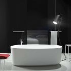 Design fristående bad gjord i Italien, Dongo Viadurini