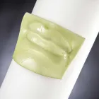 Hög dekorativ vas i färgad keramik handgjord i Italien - Monte Viadurini