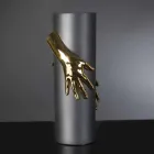 Hög inomhus keramisk vas handgjord i Italien - Monte Viadurini