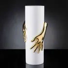 Hög inomhus keramisk vas handgjord i Italien - Monte Viadurini