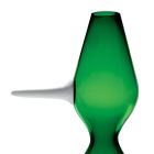 Handgjord grön Murano blåst glasvas tillverkad i Italien - Greeny Viadurini
