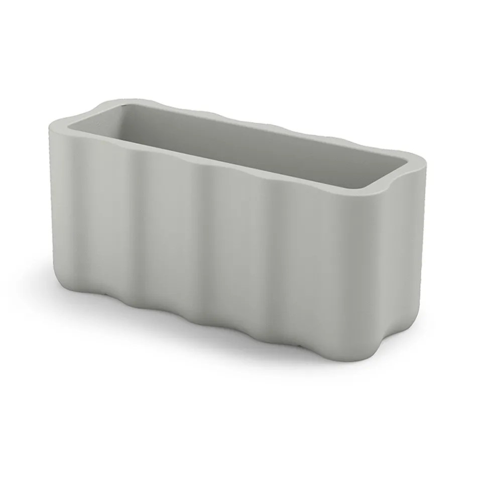 Utomhusvas i färgad polyeten Tillverkad i Italien - Stökig Viadurini