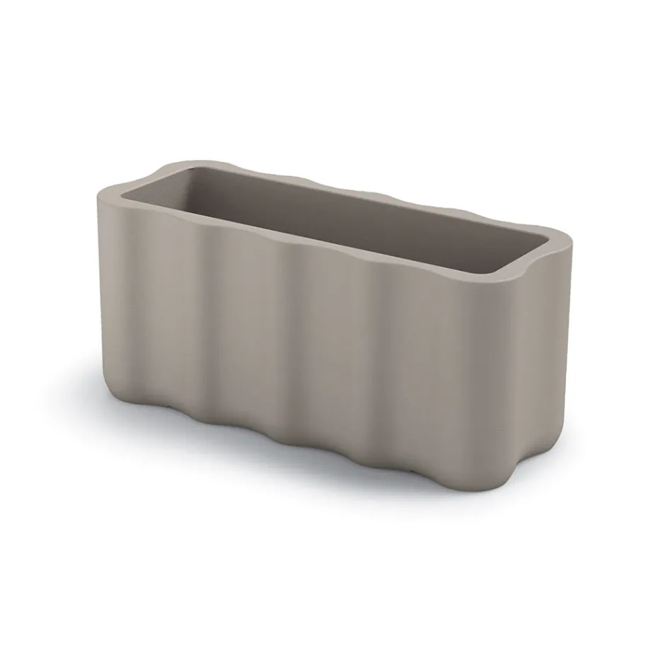 Utomhusvas i färgad polyeten Tillverkad i Italien - Stökig Viadurini