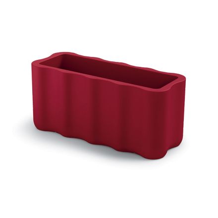 Utomhusvas i färgad polyeten Tillverkad i Italien - Stökig Viadurini