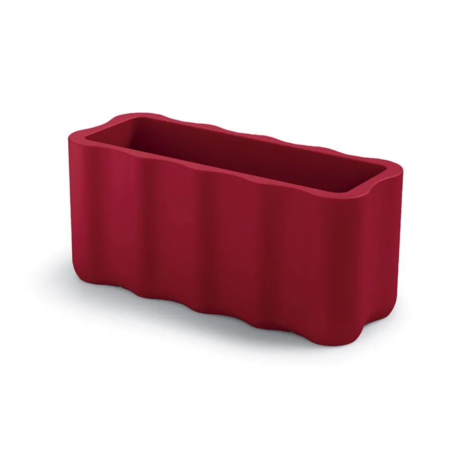 Utomhusvas i färgad polyeten Tillverkad i Italien - Stökig Viadurini