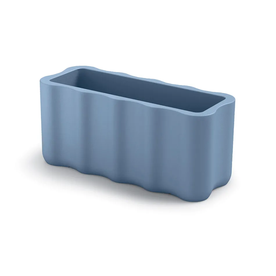 Utomhusvas i färgad polyeten Tillverkad i Italien - Stökig Viadurini