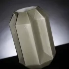 Inomhusvas i polerat glas som är handgjord i Italien - Flock Viadurini