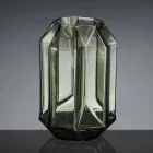 Inomhusvas i polerat glas som är handgjord i Italien - Flock Viadurini