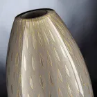 Inomhus vas i färgat Murano-blåst glas tillverkat i Italien - Asper Viadurini