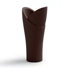 Dekorativ inomhusvas i färgad polyeten Tillverkad i Italien - Cervia Viadurini