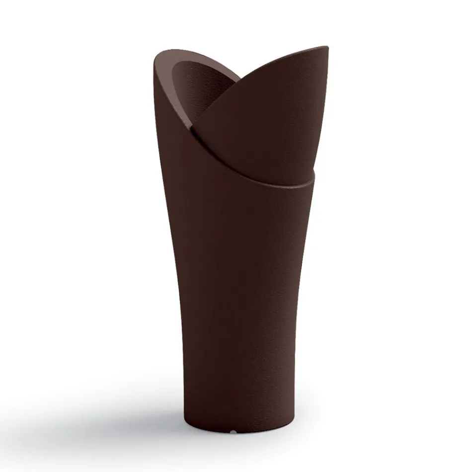 Dekorativ inomhusvas i färgad polyeten Tillverkad i Italien - Cervia Viadurini