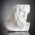 Handgjord färgad keramisk dekorativ vas tillverkad i Italien - Maciste Viadurini