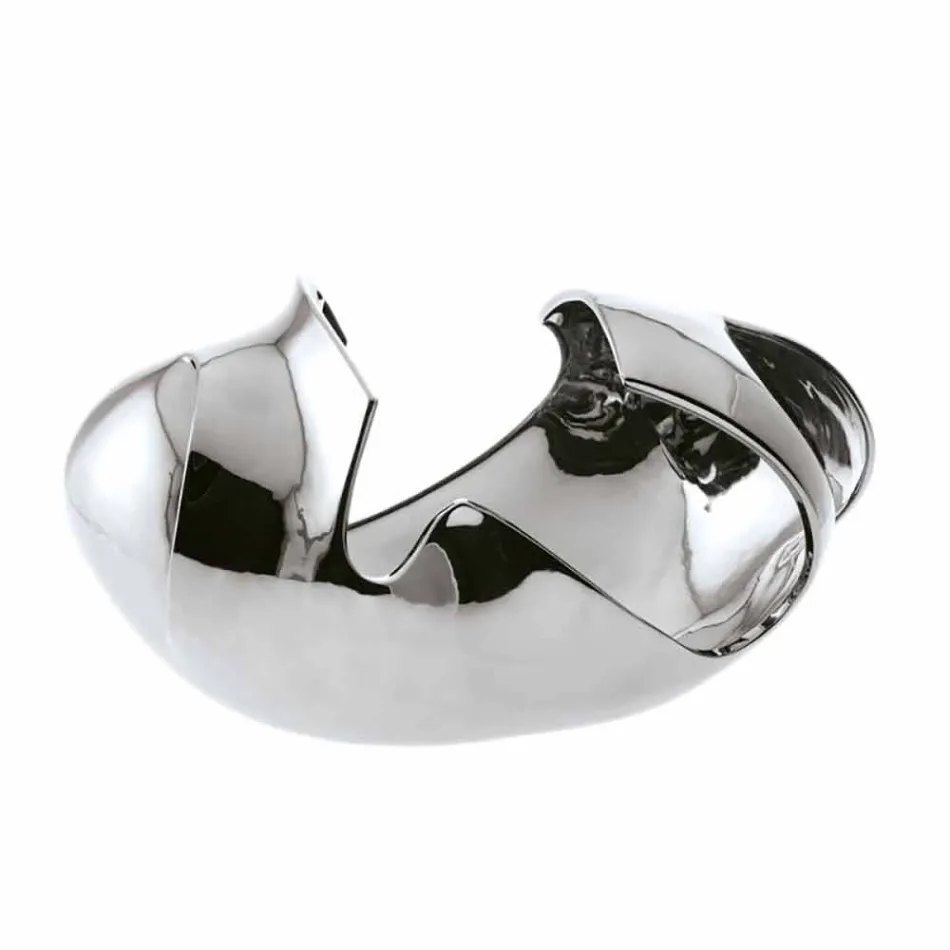 Dekorativ vas i matt eller glaserad keramik Tillverkad i Italien - Vågor Viadurini