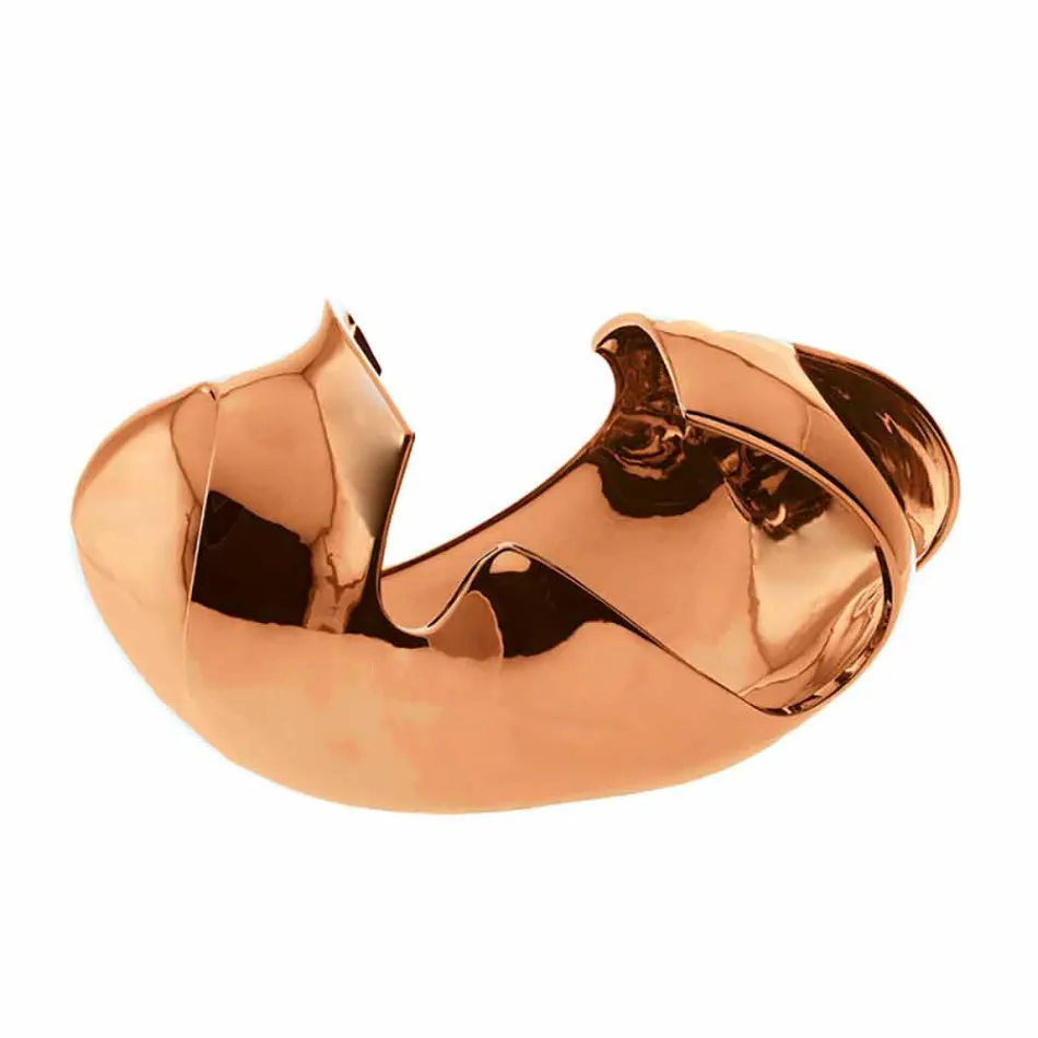 Dekorativ vas i matt eller glaserad keramik Tillverkad i Italien - Vågor Viadurini