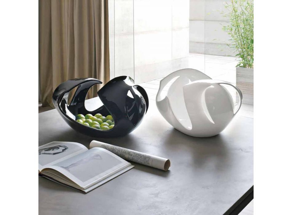 Dekorativ vas i matt eller glaserad keramik Tillverkad i Italien - Vågor Viadurini